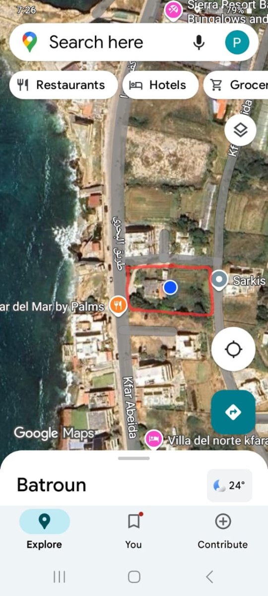 Prime Land for Sale in Kfaarabida – Near the Sea, Bahriyeh Road — main photo